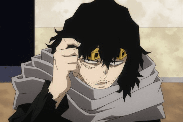 ヒロアカというアニメの相澤先生。恋愛系で、同棲まで引き込む。との物語