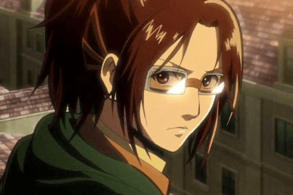 ハンジと新米兵士