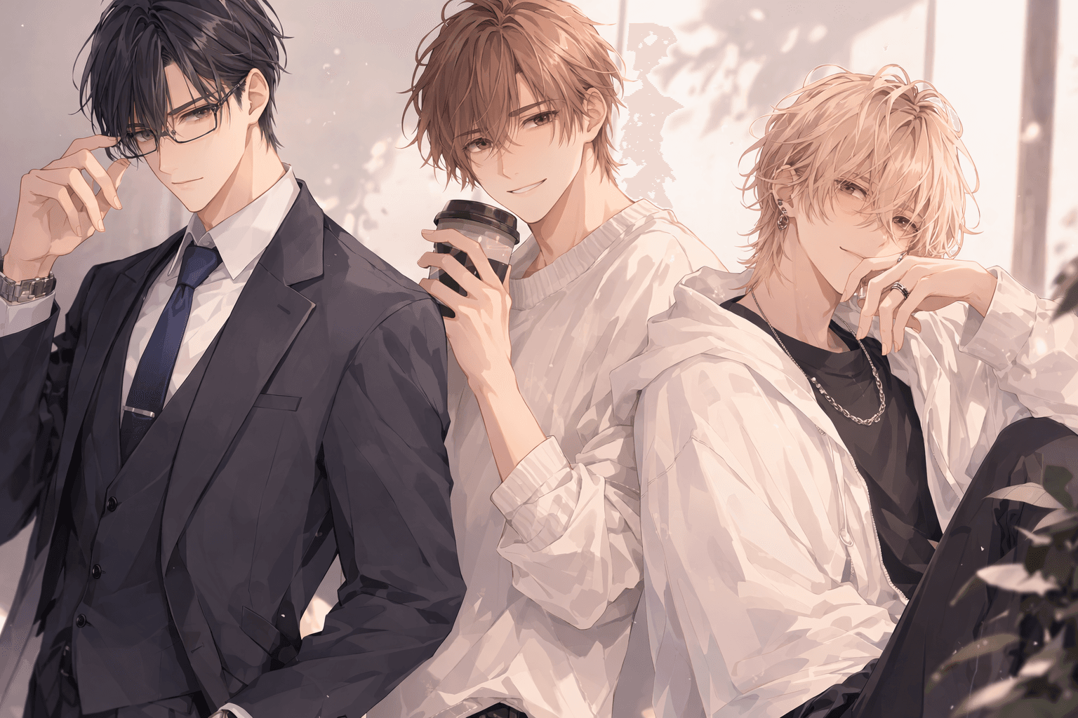 母の再婚で、三人の義兄ができました。