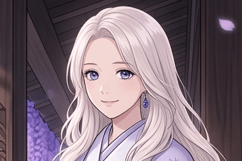 藤の花の家紋の娘と秘密の部屋
