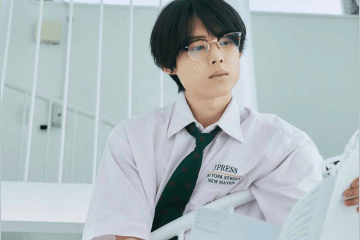 眼鏡の男の子