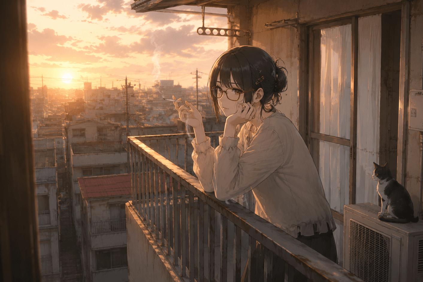 隣の部屋のダウナーなお姉さん