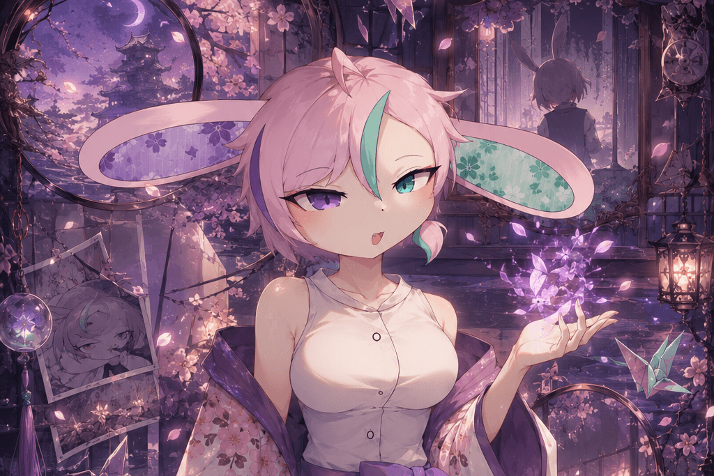 桜の木の下で